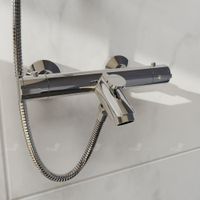 Душевая стойка RGW SP-23 Хром (лейка душевая дивертором(2 уп.комплектуется 3 частями)) — фото 5, Душевые гарнитуры