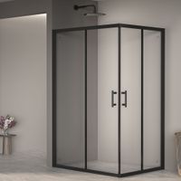 Душевой уголок  90*120*185 RGW PA-146-B Прямоуг./Чёрный/Прозрачное/6 мм (Easy) — фото 2, Диспенсеры бумажных полотенец