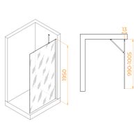 Товар: Душевая перегородка 100*195 RGW WA-110 Хром/Прозрачное/8 мм - фото 3 Душевая перегородка 100*195 RGW WA-110 Хром/Прозрачное/8 мм — фото 3, Душевые перегородки