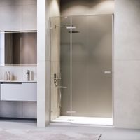 Душевая дверь 150*200 RGW SV-004 Хром/Прозрачное/8 мм (EasyClean) — фото 1, Распашные душевые двери