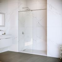 Душевая перегородка 110*195 RGW WA-034 Хром/Прозрачное/8 мм (Easy) — фото 1, Душевые перегородки