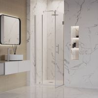 Товар: Душевая дверь INRAIN MIT-012 / 110х195 / Хром / Прозрачное / 8 мм - фото 2 Душевая дверь INRAIN MIT-012 / 110х195 / Хром / Прозрачное / 8 мм — фото 2, Распашные душевые двери