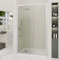 Душевая дверь INRAIN VIN-016 / 120х195 / Хром / Прозрачное / 6 мм — фото 2, Диспенсеры бумажных полотенец