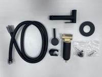 Гигиенический душ со смесителем INR05050-B Черный (Смеситель/шланг/душ/) — фото 3, Диспенсеры бумажных полотенец