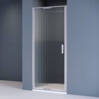 Душевая дверь  90*195 RGW SV-05 Хром/Ribbed/8 мм (Easy) — фото 2, Душевые двери в нишу