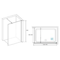 Товар: Душевая перегородка 120*195 RGW WA-02-1 Хром/Cora/6 мм (EasyClean) - фото 3 Душевая перегородка 120*195 RGW WA-02-1 Хром/Cora/6 мм (EasyClean) — фото 3, Диспенсеры бумажных полотенец