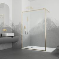 Товар: Душевая перегородка 90*200 RGW WA-12-G Золото/Прозрачное/8 мм арт-32101290-16 - фото 2 Душевая перегородка 90*200 RGW WA-12-G Золото/Прозрачное/8 мм арт-32101290-16 — фото 2, Душевые перегородки