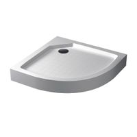 Душевой поддон 80*80*14 RGW SMC/R-8080W Белый/Полукруг   (7 ножек в комплекте ) — фото 5, Стеклопластиковые душевые поддоны