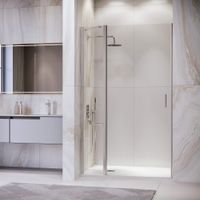 Душевая дверь 130*195 RGW LE-004 Хром/Прозрачное/6 мм — фото 1, Диспенсеры бумажных полотенец