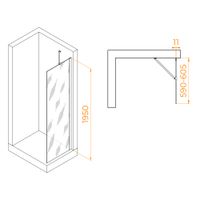 Товар: Душевая перегородка 60*195 RGW WA-102 Хром/Прозрачное/6 мм (Easy) - фото 3 Душевая перегородка 60*195 RGW WA-102 Хром/Прозрачное/6 мм (Easy) — фото 3, Ершики. Вторая