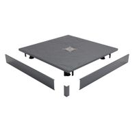 Душевой поддон  90*90*2,5 RGW ST-0099G Графит/Квадрат Ø 90 мм Каменный — фото 11, Диспенсеры бумажных полотенец