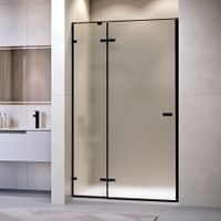 Душевая дверь 130*200 RGW SV-004-B Чёрный/Матовое/8 мм (EasyClean) — фото 1, Диспенсеры бумажных полотенец