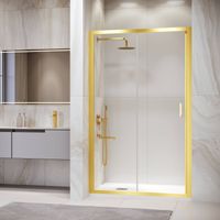 Душевая дверь 100*195 RGW PA-14 G Золото/Прозрачное/6 мм (EasyClean) — фото 2, Диспенсеры бумажных полотенец