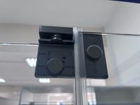 Душевая дверь 100*200 RGW HO-014-B Чёрный/Матовое/8 мм (EasyClean) — фото 9, Душевые двери в нишу