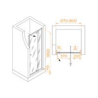 Товар: Душевая дверь 70*185 RGW PA-02-B NEW Чёрный/Прозрачное/6 мм (EasyClean) - фото 2 Душевая дверь 70*185 RGW PA-02-B NEW Чёрный/Прозрачное/6 мм (EasyClean) — фото 2, Диспенсеры бумажных полотенец