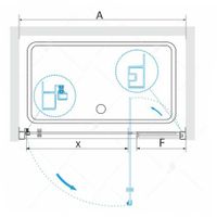 Товар: Душевая дверь 90*185 RGW PA-02 NEW Хром/Прозрачное/6 мм (EasyClean) - фото 3 Душевая дверь 90*185 RGW PA-02 NEW Хром/Прозрачное/6 мм (EasyClean) — фото 3, Распашные душевые двери