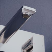 Смеситель встраеваемый с изливом RGW SP-46/хром — фото 3, Смесители для раковины