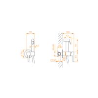 Товар: Комплект Гигиенический смеситель RGW SP-206-B Черный (Смеситель/шланг/гигиенический душ/) - фото 5 Комплект Гигиенический смеситель RGW SP-206-B Черный (Смеситель/шланг/гигиенический душ/) — фото 5, Гигиенические души