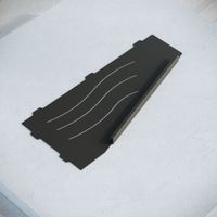 Товар: Полка RGW MT-11B/Черная Волна, металл 1,5 мм (Правая) - фото 3 Полка RGW MT-11B/Черная Волна, металл 1,5 мм (Правая) — фото 3, Полки для ванной и душа