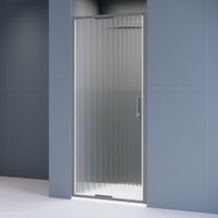 Душевая дверь  90*195 RGW SV-05-Gr Серый/Ribbed/8 мм (Easy) — фото 2, Душевые двери в нишу