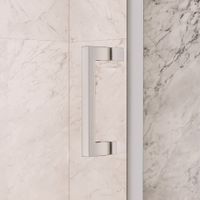 Товар: Душевая дверь INRAIN VIN-008 / 110-120х195 / Хром / Прозрачное / 6 мм - фото 3 Душевая дверь INRAIN VIN-008 / 110-120х195 / Хром / Прозрачное / 6 мм — фото 3, Распашные душевые двери