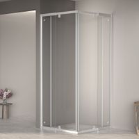 Товар: Душевой уголок 100-110*100-110*195 RGW PA-38 Квадрат/Хром/Прозрачное/6 мм - фото 2 Душевой уголок 100-110*100-110*195 RGW PA-38 Квадрат/Хром/Прозрачное/6 мм — фото 2, Квадратные душевые уголки