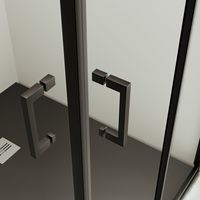 Товар: Душевой уголок INRAIN VIN-040 / 80х120х195 / Прямоуг. / Чёрный / Прозрачное / 6 мм - фото 3 Душевой уголок INRAIN VIN-040 / 80х120х195 / Прямоуг. / Чёрный / Прозрачное / 6 мм — фото 3, Прямоугольные душевые уголки