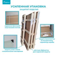 Душевой уголок  80*80*185 TN-205-J Квадрат/Хром/fabric/4 мм — фото 5, Квадратные душевые уголки