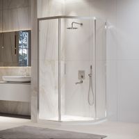 Товар: Душевой уголок 100*100*195 RGW PA-86 Трапеция/Хром/Прозрачное/6 мм - фото 2 Душевой уголок 100*100*195 RGW PA-86 Трапеция/Хром/Прозрачное/6 мм — фото 2, Душевые уголки трапеция