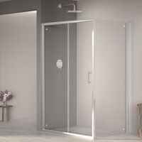 Душевой уголок  80*120*185 RGW PA-145 Прямоуг./Хром/Прозрачное/6 мм (Easy) — фото 1, Диспенсеры бумажных полотенец