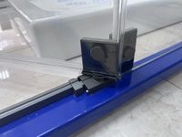 Душевая дверь 100*200 RGW HO-014-B Чёрный/Матовое/8 мм (EasyClean) — фото 8, Душевые двери в нишу