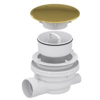 Товар: Сифон QYD-01 золото Ø 90 мм - фото 3 Сифон QYD-01 золото Ø 90 мм — фото 3, Сифоны для поддонов