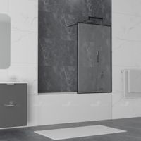 Товар: Шторка на ванну 30*150 RGW SC-058 Хром/Прозрачное/6 мм (Easy) - фото 2 Шторка на ванну 30*150 RGW SC-058 Хром/Прозрачное/6 мм (Easy) — фото 2, Неподвижные шторки для ванной