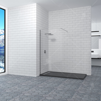 Душевая перегородка  85*195 RGW WA-002 Хром/Прозрачное/6 мм (Easy) — фото 2, Диспенсеры бумажных полотенец