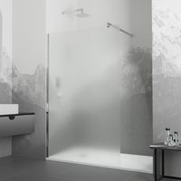 Душевая перегородка 120*195 RGW WA-02-1 Хром/Cora/6 мм (EasyClean) — фото 1, Душевые перегородки