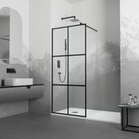 Товар: Душевая перегородка 90*195 RGW WA-111 B Чёрный/Прозрачное(Принт)/8 мм (Easy) - фото 2 Душевая перегородка 90*195 RGW WA-111 B Чёрный/Прозрачное(Принт)/8 мм (Easy) — фото 2, Душевые перегородки