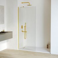 Товар: Душевая перегородка 120*195 RGW WA-110-Gb Золото браш/Прозрачное/8 мм - фото 2 Душевая перегородка 120*195 RGW WA-110-Gb Золото браш/Прозрачное/8 мм — фото 2, Душевые перегородки