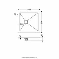 Товар: Душевой поддон 80*80*2,5 RGW ST-0088G Графит/Квадрат Ø 90 мм Каменный арт-16152088-02 - фото 5 Душевой поддон 80*80*2,5 RGW ST-0088G Графит/Квадрат Ø 90 мм Каменный арт-16152088-02 — фото 5, Душевые поддоны из искусственного камня