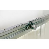 Шторка на ванну 180*150 RGW SC-45 Хром/Прозрачное/6 мм (Easy) — фото 2, Шторки для ванной раздвижные