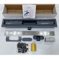 Товар: Душевой лоток Drain Leo-10-80 прямой 800 хром Ø 40 мм на ножках - фото 7 Душевой лоток Drain Leo-10-80 прямой 800 хром Ø 40 мм на ножках — фото 7, Душевые лотки