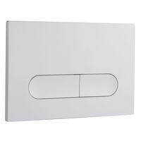 Кнопка слива RGW SWH-06W  белый  (двойной смыв) — фото 1, Кнопки смыва