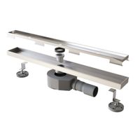 Товар: Душевой трап RGW SDR-08-60 прямой 600 хром Ø 50 мм сифон + ножки, под плитку - фото 4 Душевой трап RGW SDR-08-60 прямой 600 хром Ø 50 мм сифон + ножки, под плитку — фото 4, Трапы для душа