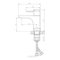 Товар: RS5 Смеситель для раковины, монолит.излив 107мм Терм., р/ОД, хром, ROS, RS50-11 - фото 2 RS5 Смеситель для раковины, монолит.излив 107мм Терм., р/ОД, хром, ROS, RS50-11 — фото 2, Смесители для раковины
