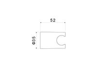 Товар: AQ2404BGM держатель ручного душа, оружейная сталь - фото 2 AQ2404BGM держатель ручного душа, оружейная сталь — фото 2, Держатели для душа