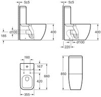 Сливной бачок Allen Brau Infinity 4.21002.20 белый глянец — фото 4, Комплектующие