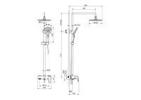 Товар: AQ2140BGM БЕТТА душевая система (смеситель для ванны) 220мм, оружейная сталь - фото 3 AQ2140BGM БЕТТА душевая система (смеситель для ванны) 220мм, оружейная сталь — фото 3, Душевые стойки