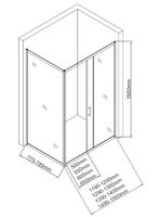 Товар: Боковая стенка Aquanet 80, прозрачное стекло арт-SP-0800A - фото 5 Боковая стенка Aquanet 80, прозрачное стекло арт-SP-0800A — фото 5, Боковые стенки