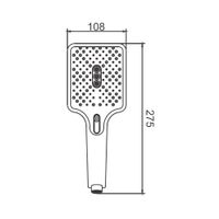 Товар: Душевая лейка BELZ BS02-7, черный - фото 1 Душевая лейка BELZ BS02-7, черный — фото 1, Лейки для душа