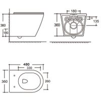 Товар: Унитаз подвесной Aquanet Atago 3.0 Tornado белый 00348006 - фото 33 Унитаз подвесной Aquanet Atago 3.0 Tornado белый 00348006 — фото 33, Подвесные унитазы