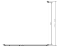 Душевой уголок Slim-N VSR-4SNP1010CL, 1000*1000, хром, стекло прозрачное — фото 5, Душевые уголки